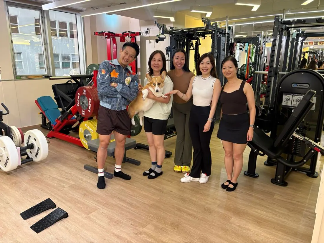 The Revive Wellness team and a friend